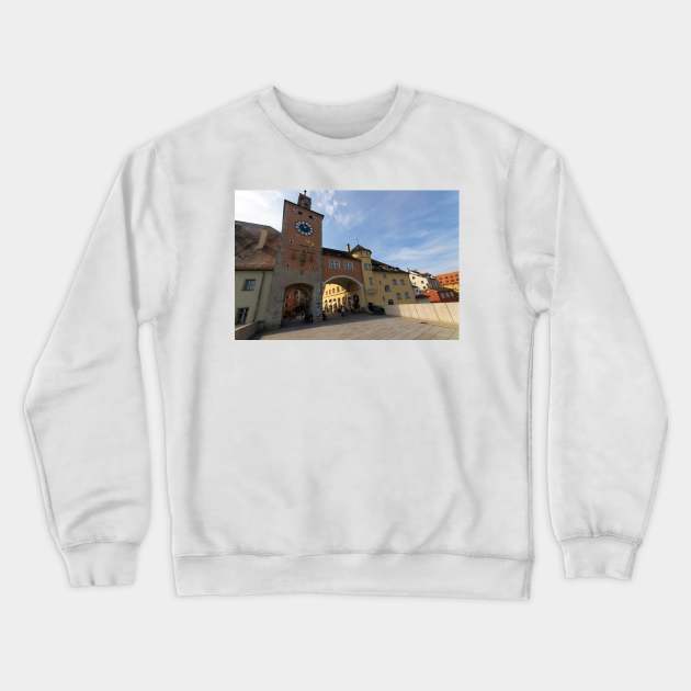 Medieval City Crewneck Sweatshirt by Memories4you